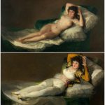 La maja desnuda e la maja vestida - quando per nascondere un nudo dovevi commissionare due quadri.