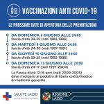 Vaccino nel Lazio: si prosegue per fasce d'età, ecco tutte le nuove date
