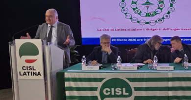 LA CISL DI LATINA RIUNISCE DIRIGENTI E DELEGATI ALLA CONFERENZA DEI SERVIZI DEL 20 MARZO: CONSOLIDARE LA RETE DEI SERVIZI E PROMUOVERE IL MODELLO PARTECIPATIVO, QUESTI I TEMI CENTRALI DEL CONFRONTO